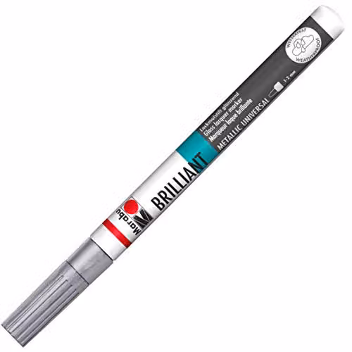 Brilliant Painter 082 1-2 mm Argento