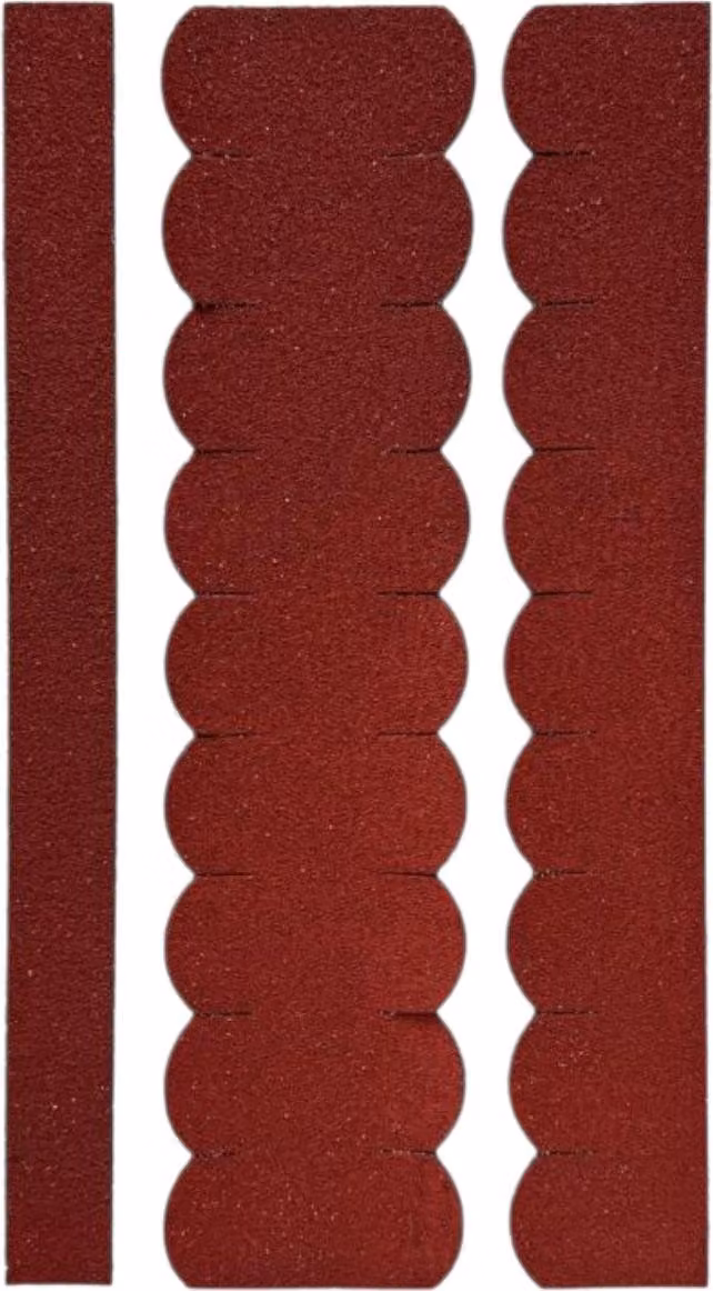 3 set di tegole a coda di castoro (46 mm + 415 mm di lunghezza) rosse