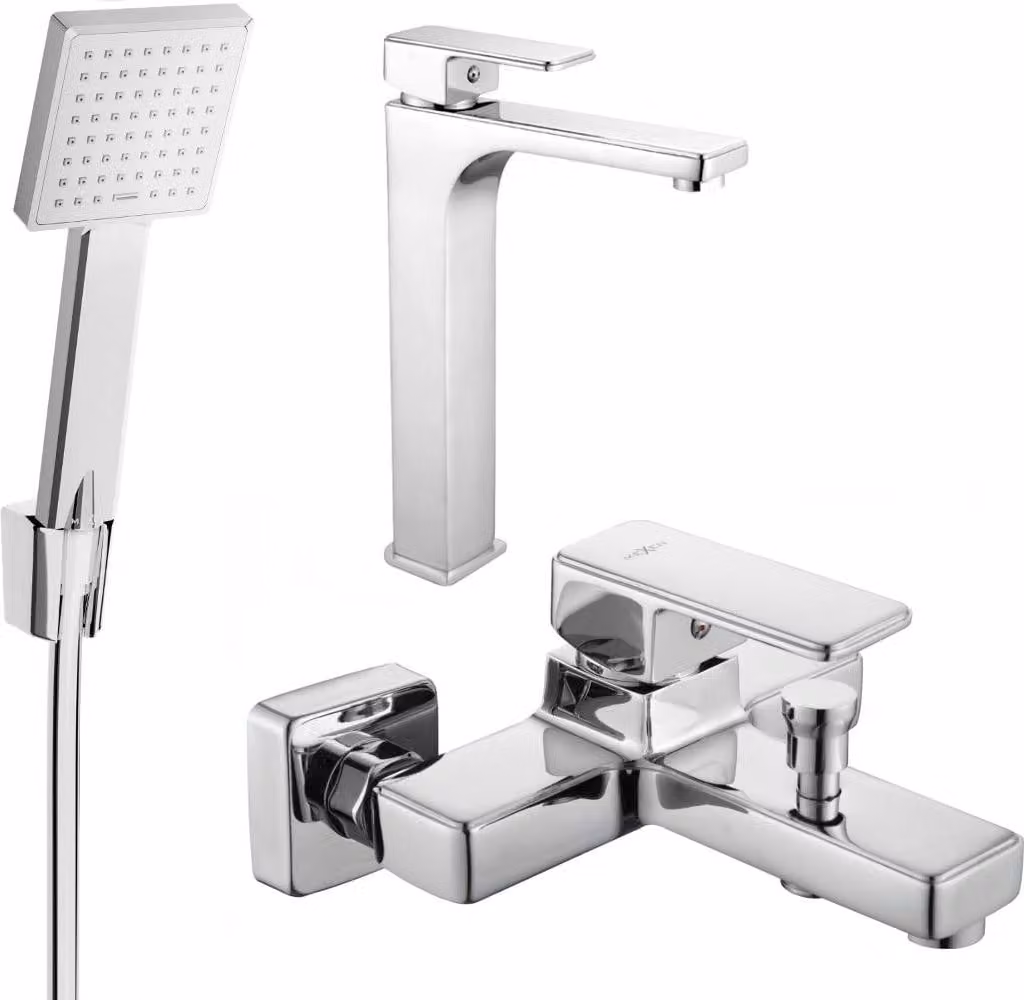 Mexen Cetus R45 set bagno, cromato - 744313R45-00