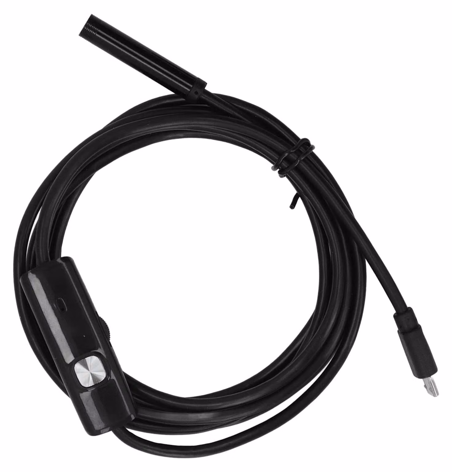 Endoscopio USB da 7 mm con 6 LED, cavo da 2 metri