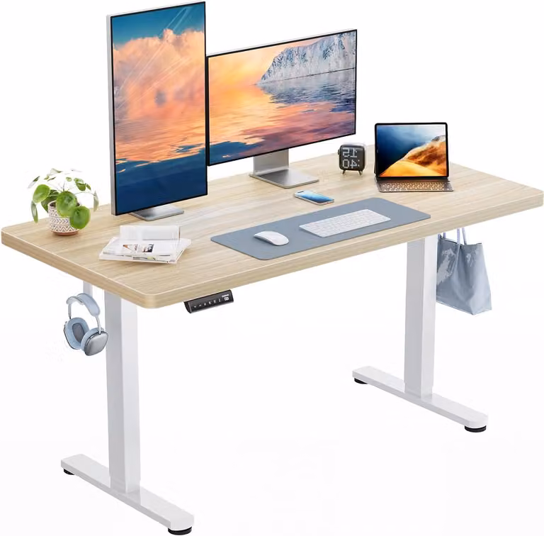 Scrivania Zit-Sta - Scrivania elettrica - Scrivania regolabile - Regolabile in altezza - Scrivania ergonomica