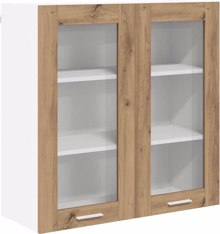 Armadio pensile Rovere artigianale 80 x 31 x 80 cm