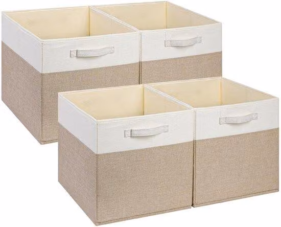 Cassetta in pelle ecologica - Pezzo unico - 28x28x28 cm