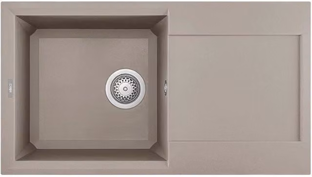 Lavello Elleci Incasso 1 vasca 78x43,5 Easy 290 Granitek Grigio Tortora LGY29043