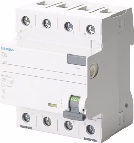 Siemens Indus.Sector FI-Schutzschalter, 4-polig Typ F, kurzzeitverzö 5SV3346-3 (5SV33463)