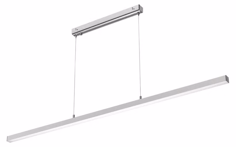 Naber Asta LED, lampada a sospensione, L 1200 mm, 18,6 W, colore acciaio inox 7065051