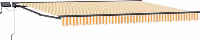 Cornice per Tenda Manuale con LED 4 x 2 m 3420783