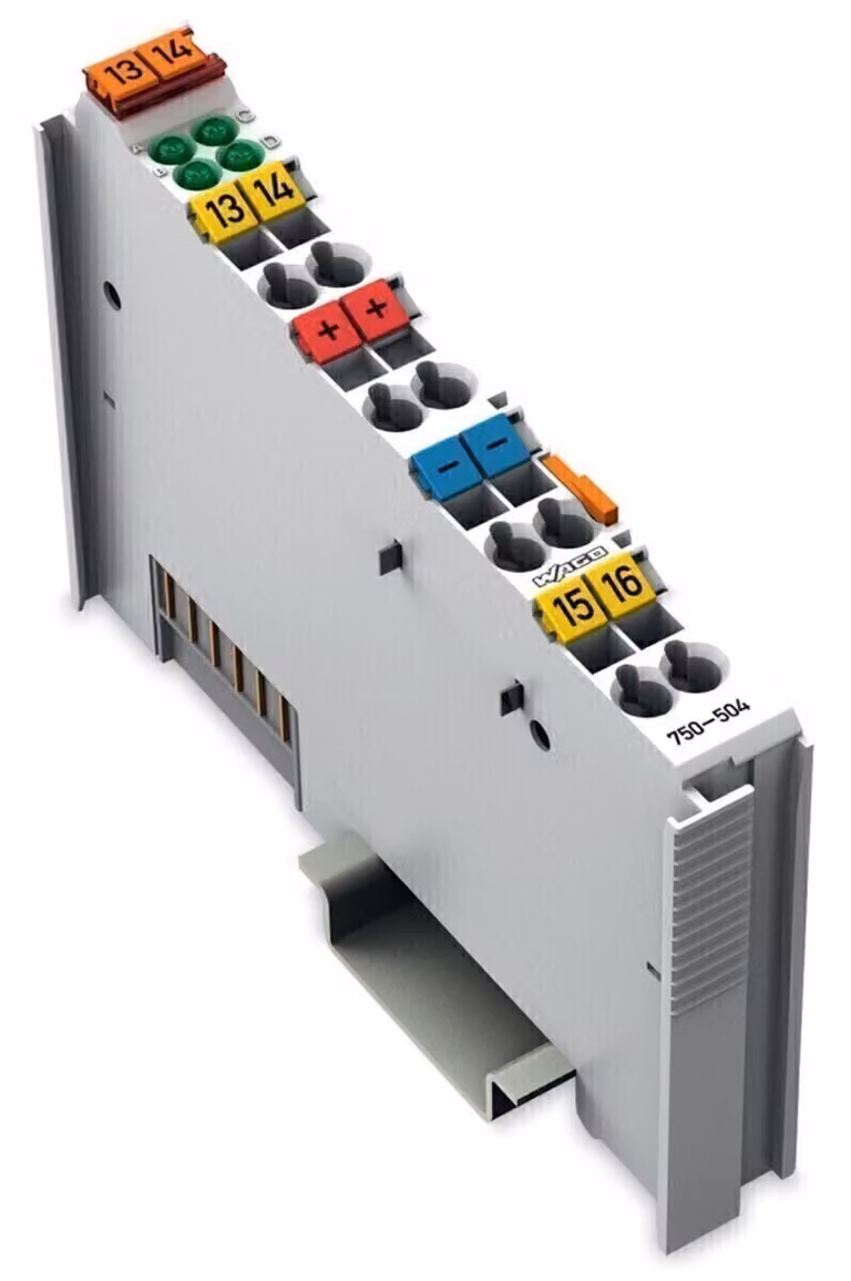 WAGO GmbH & Co. KG Terminale di uscita digitale 750-504