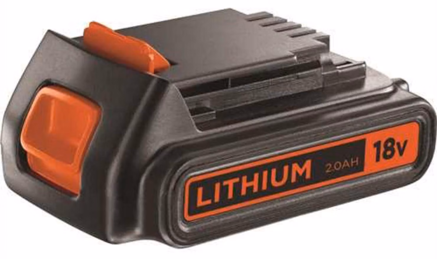 Black & Decker BL2018 - Batteria - Li-Ion - 2 Ah - per BLACK+DECKER BCD003, BCD900, BCG720, BDCCS18, BDCDC18, BDCDS18, BDCJS18, BDCR18, BDCROS18 (BL2018-XJ)