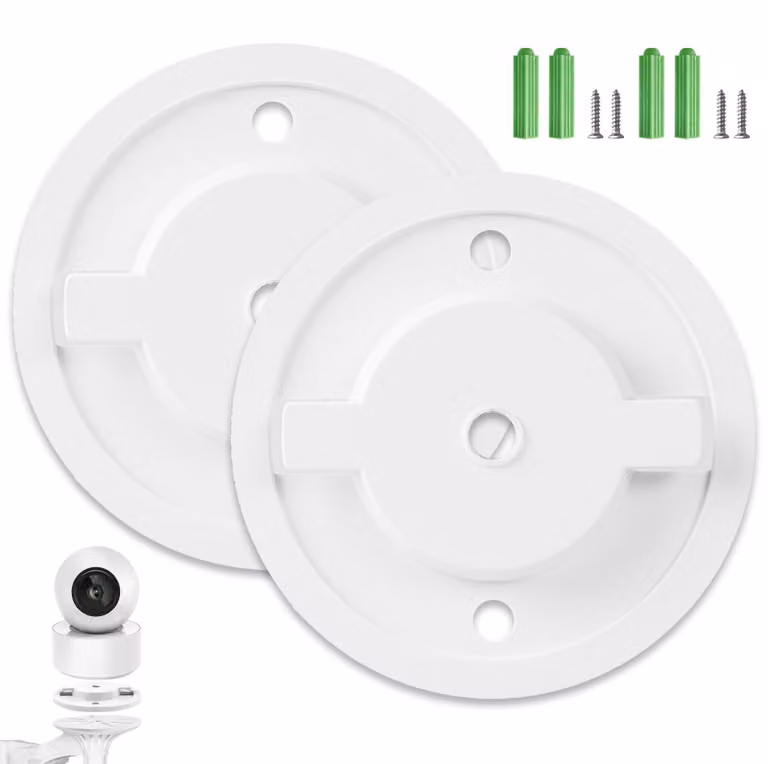 Supporti per telecamere di sicurezza, set di 2 accessori per il montaggio a parete