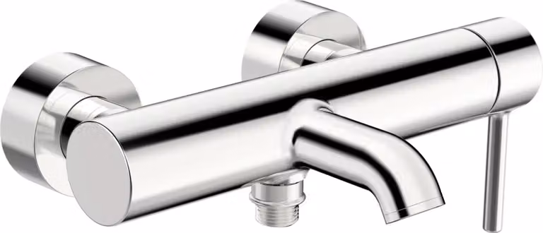 Hansa HA EHM Miscelatore per vasca e doccia, HANSAVANTIS Style, 5444, sporgenza 168 mm, cromato, 1 pz.