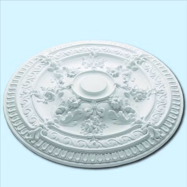 Rosone da soffitto NMC R11 ARSTYL Noel Marquet Elemento decorativo classico colore bianco diametro 66 cm