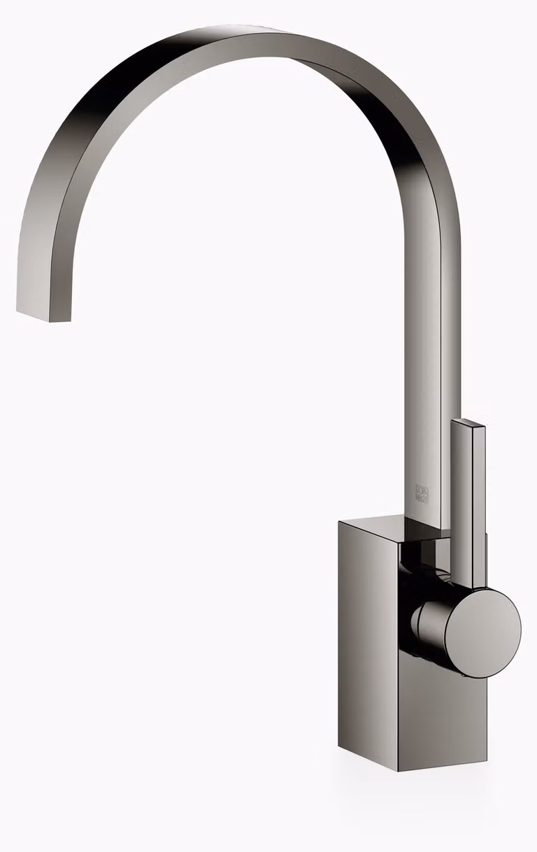 Dornbracht MEM Mitigeur monocommandé pour lavabos, sans garniture de vidage, saillie 200mm, 33526782-19, 33526782-19