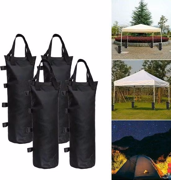 Set di zavorre per gazebo - 4 pezzi - per gazebo da giardino e da festival - per stabilizzare la posizione di fissaggio
