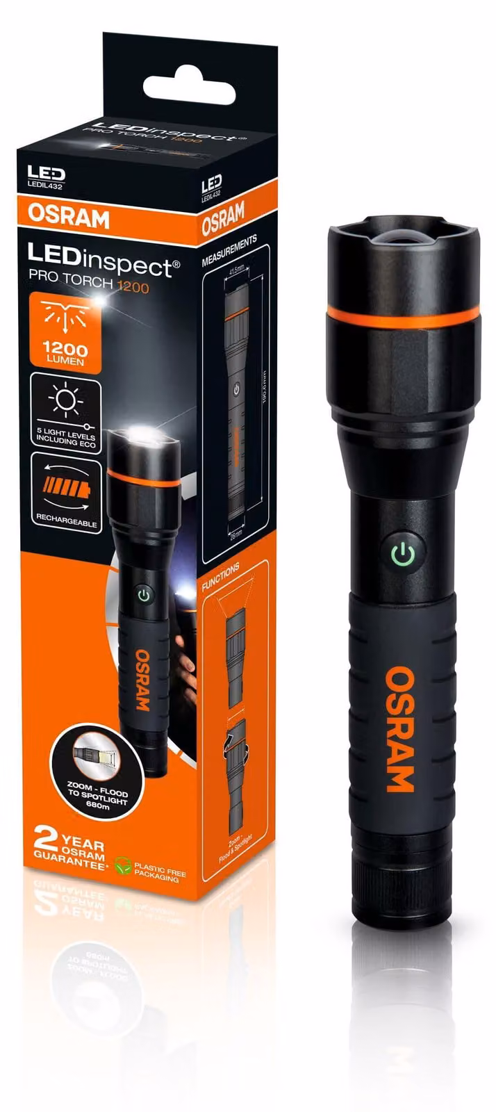 Torcia Osram LEDinspect Pro