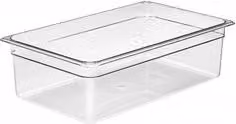 Bacinella per alimenti Cambro Mod. 1/1 Trasparente con coperchio sciolto 19,5 l