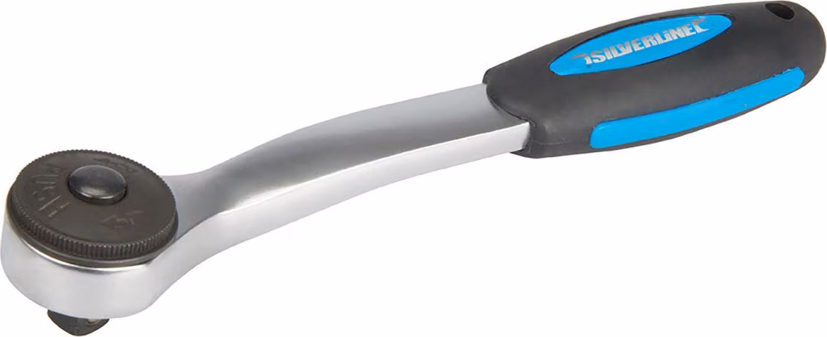 Robusto cricchetto con funzione di commutazione, unità da 3/8", 200 mm