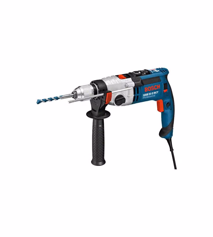 Trapano a percussione Bosch Professional GSB 21-2 RCT da 1300W colore blu – 2