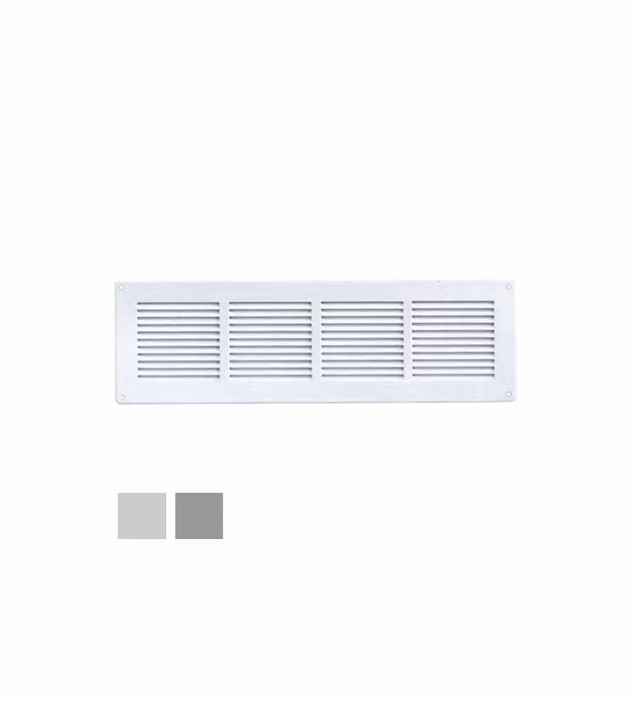 Griglia Lamiera 440X140 Rete Bianca