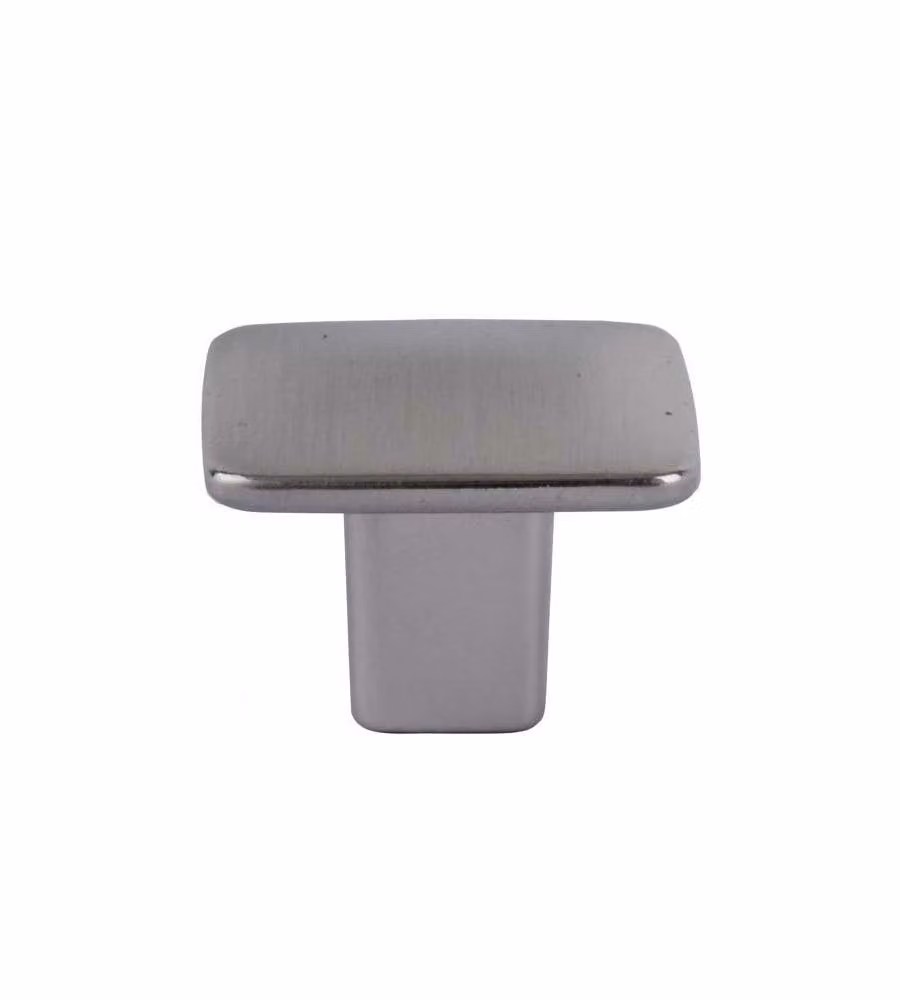 Pomolo Quadro Zama Nickel Satinato Mm 30X30