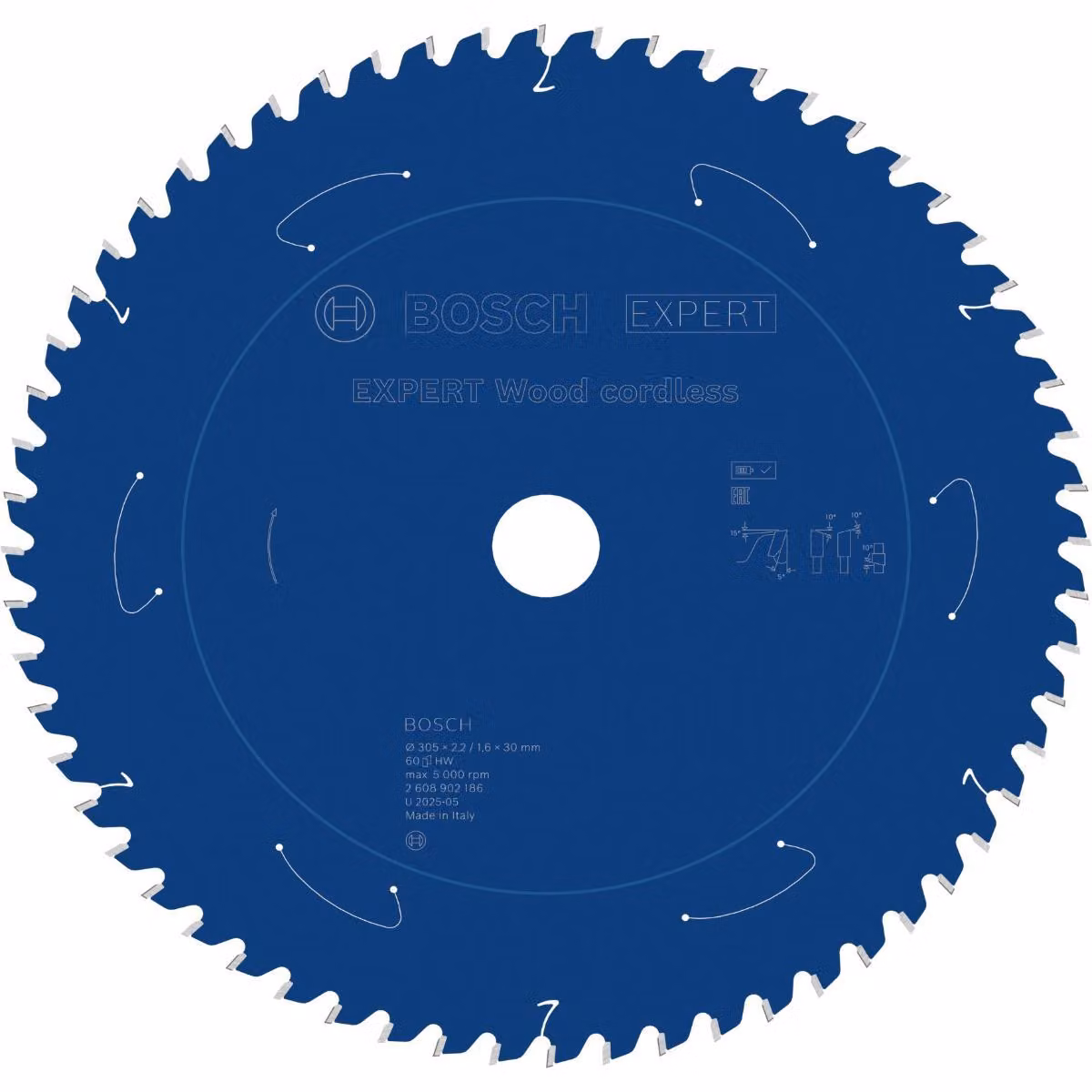 Lama circolare Bosch EXPERT Wood, 305x30 mm, Z60
