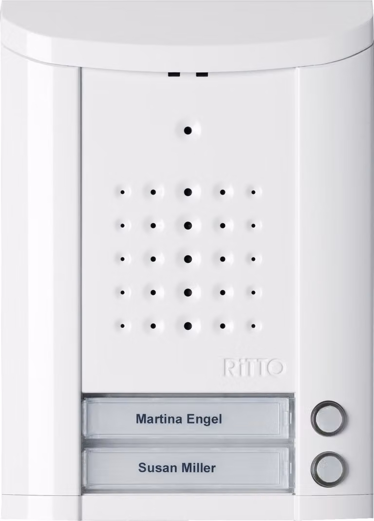 Posto esterno RITTO Entravox 2WE 1840270 bianco