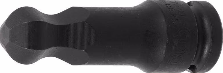BGS Power Bit Lunghezza 75 mm Attacco quadrato 12,5 mm (1/2") con testa sferica 17 mm - 5488-17