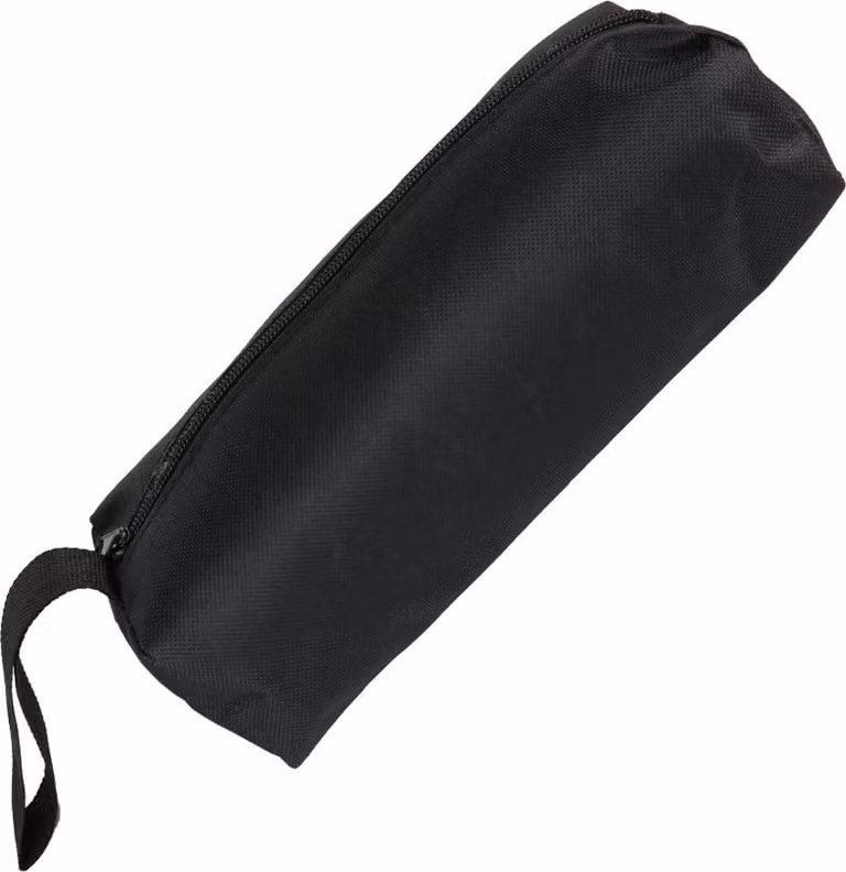 Borsa multifunzionale per utensili Borsa per utensili con cerniera per pinze, viti e strumenti hardware di riparazione (nero)