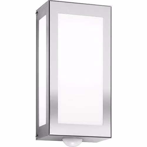 Applique da esterno CMD 34/BM in acciaio inox IP44 E27 con rilevatore di movimento