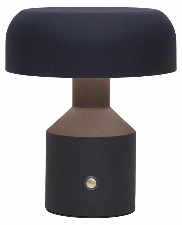 si tratta di RoMi - Lampada da tavolo Porto - Terra - Ø25cm lampada da tavolo - lampada da comodino, soggiorno, camera da letto