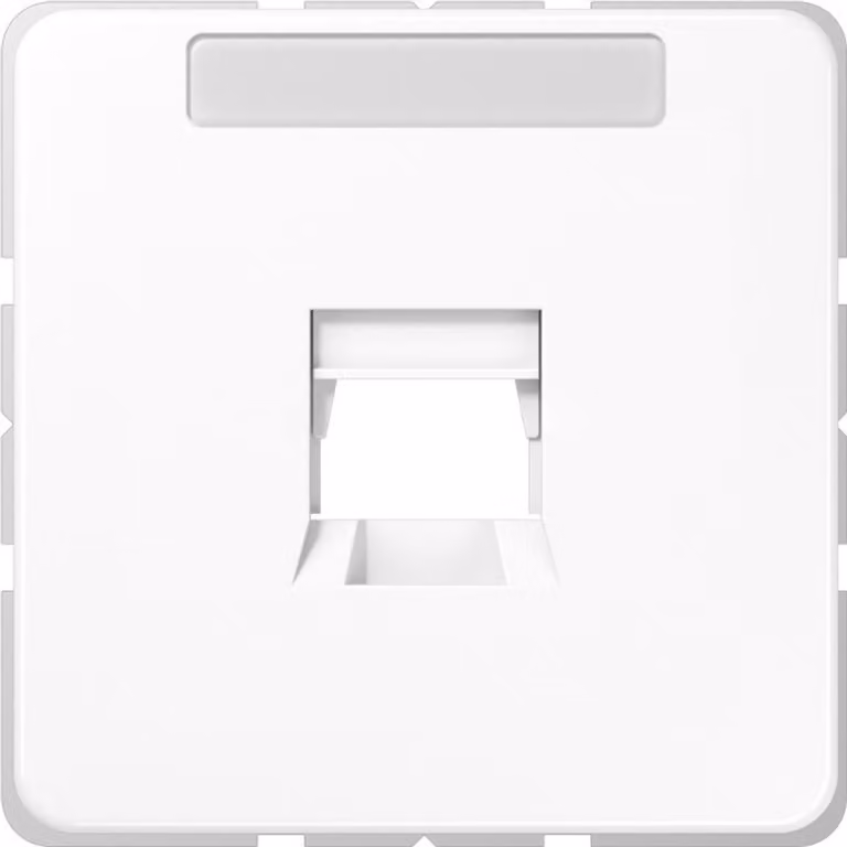 Jung CD569-15WEWW Copertura con campo di scrittura 6 x 37 mm bianco alpino