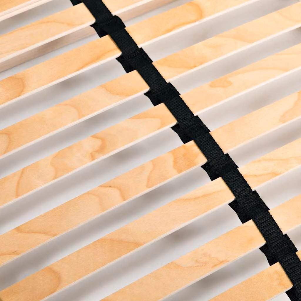 vidaXL Rete a doghe con 28 doghe 7 zone 140x200 cm