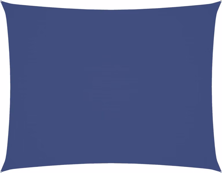 Parasole a Vela Oxford Rettangolare 2,5x4 m Blu