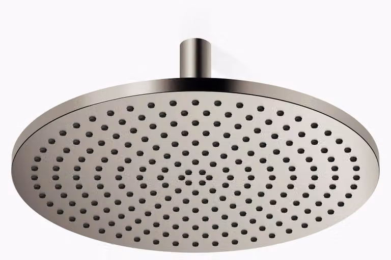 Douche de pluie Dornbracht avec fixation au plafond, Ø 400mm, flowReduce, 28698970-06, 28698970-06