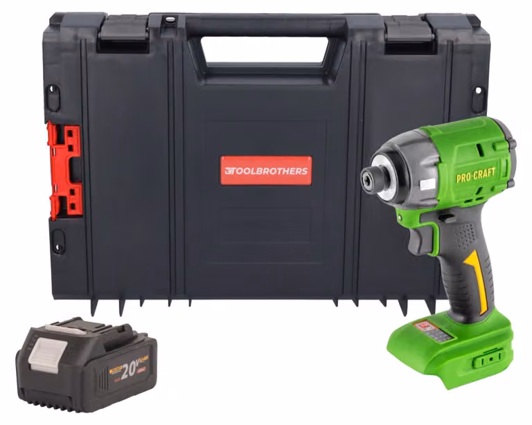 Avvitatore a impatto a batteria Procraft PS22bb 20 V 230 Nm 1/4" Brushless Solo - senza batteria, senza caricabatterie