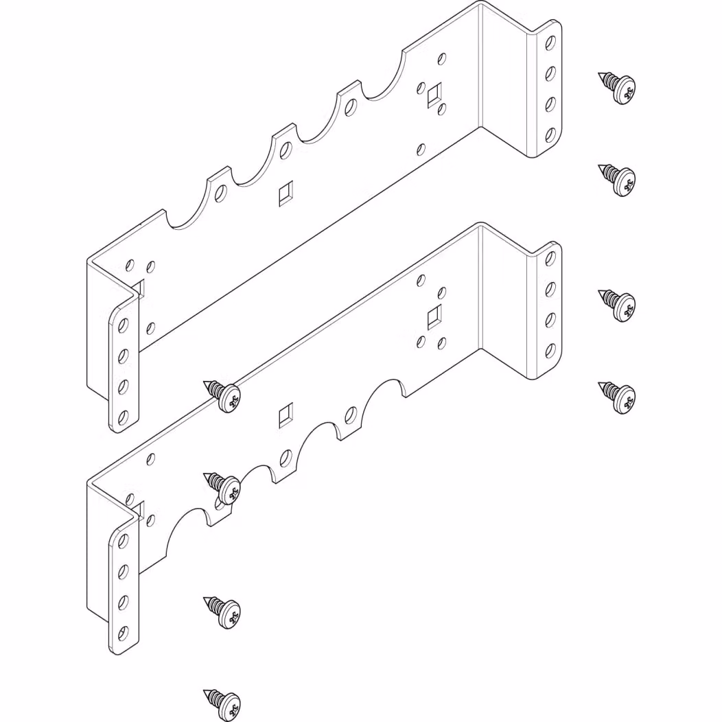 Traversa di montaggio ABN piatta 1FB/2RE_LS per LSS/LTS (SE), 125-250 A, 3/4 poli FMT12130FN