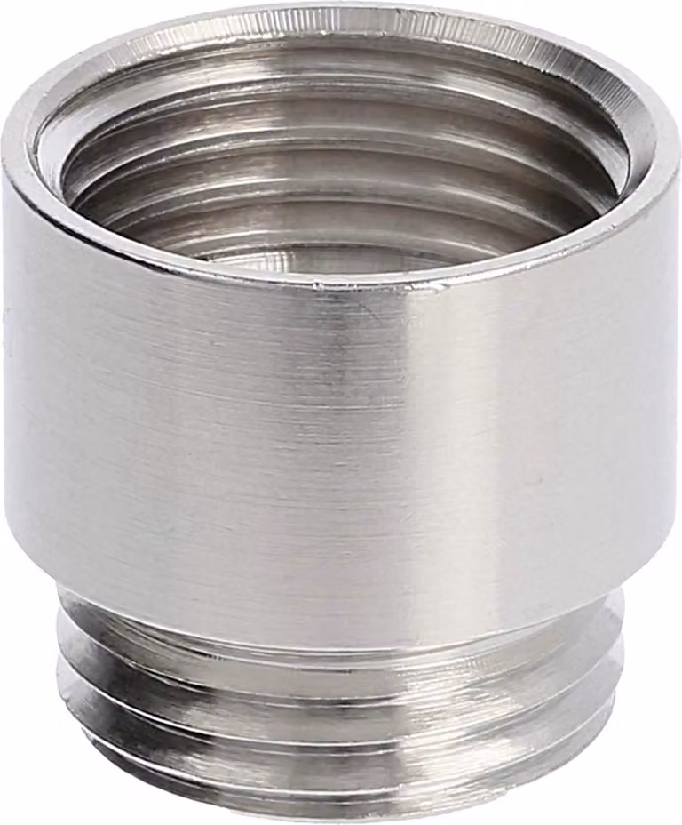 LAPP Adattatore intermedio PG/M da PG9x1,41 a M16x1,5 MZM-PG/M rotondo ottone (CuZn) nichelato colore argento - 1