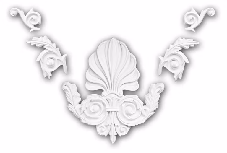 Elemento decorativo Profhome 160019 stile neorinascimentale