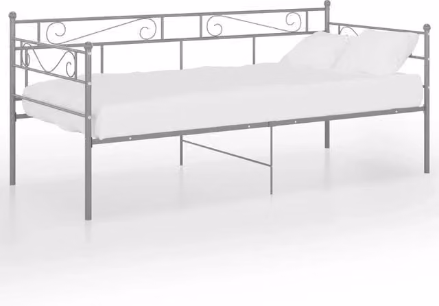 Telaio per divano letto singolo in metallo grigio DESIGN IN