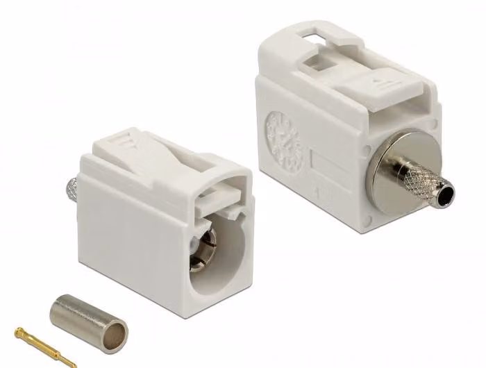 Presa FAKRA B 21 mm (corta) per crimpare