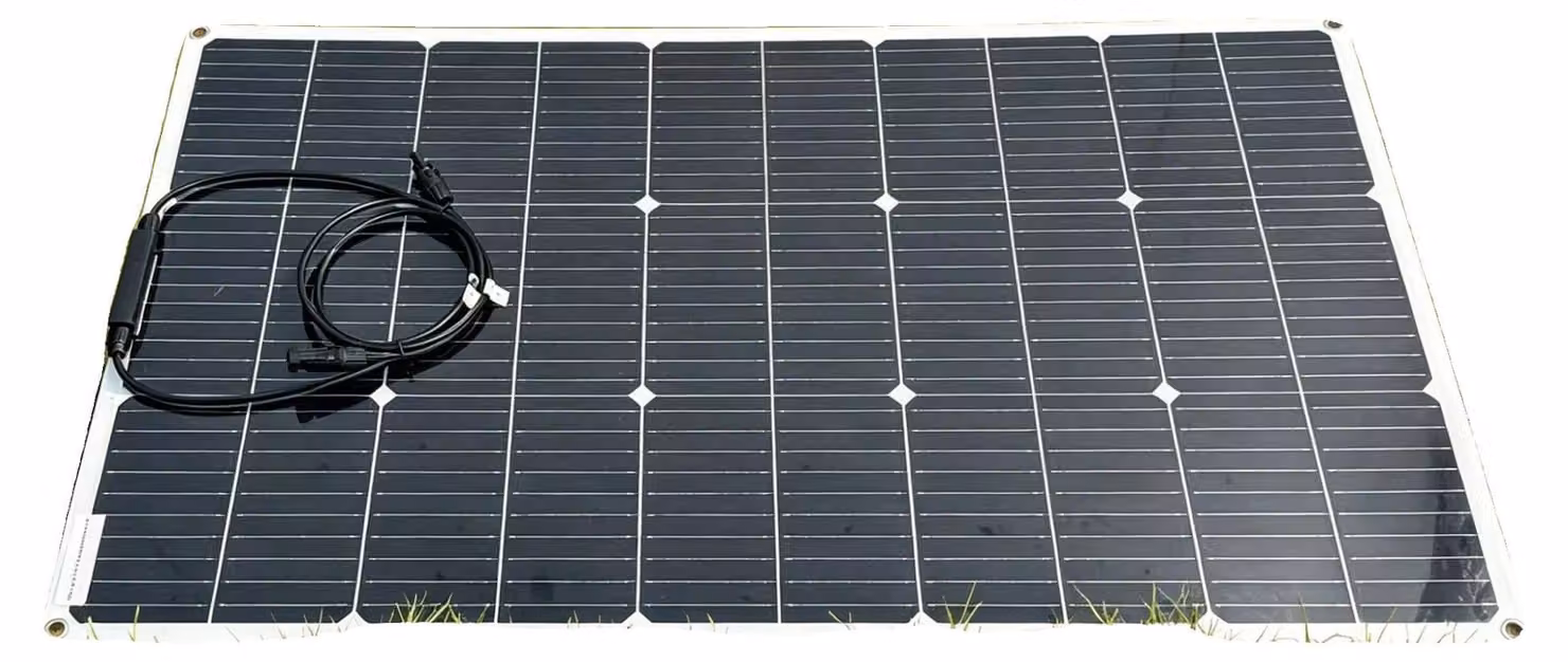 Pannello solare, flessibile, alta efficienza, 1 pezzo, 100W