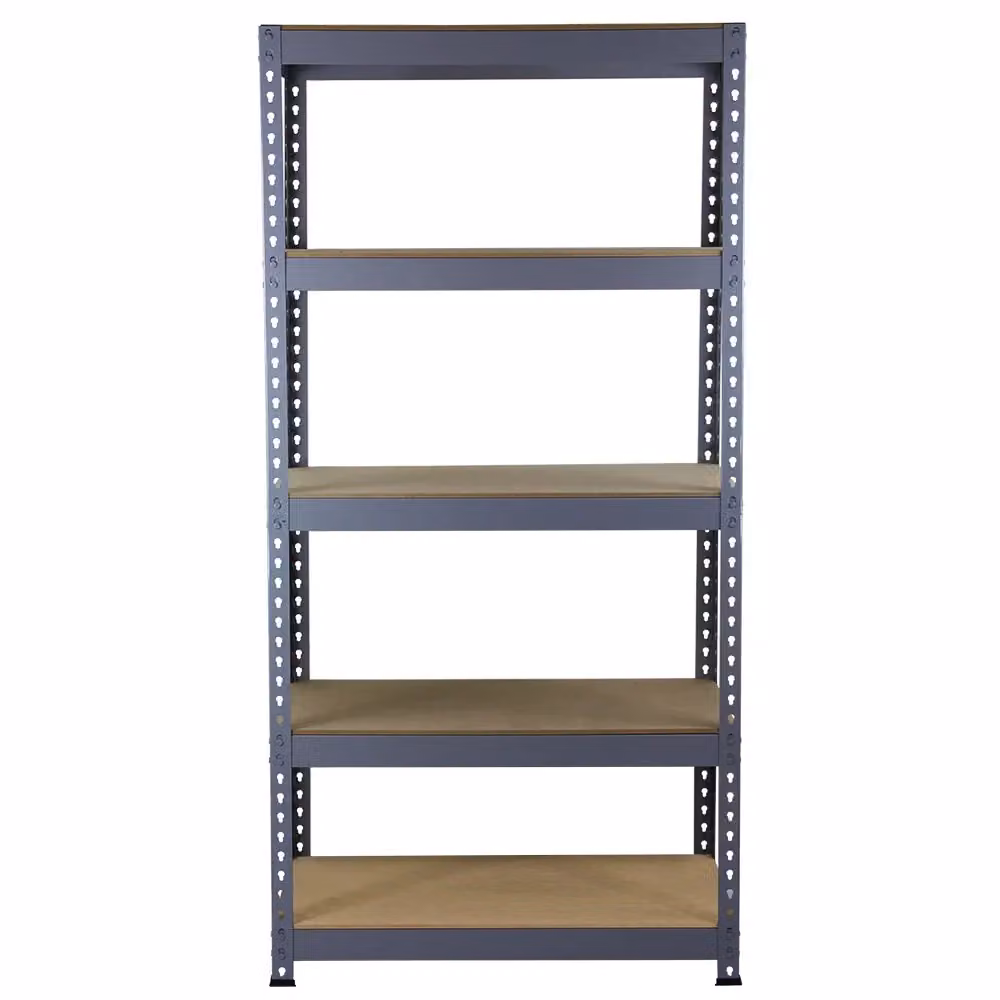 Scaffale in acciaio Monster Shop grigio L 90 x P 50 x H 180 cm – 2