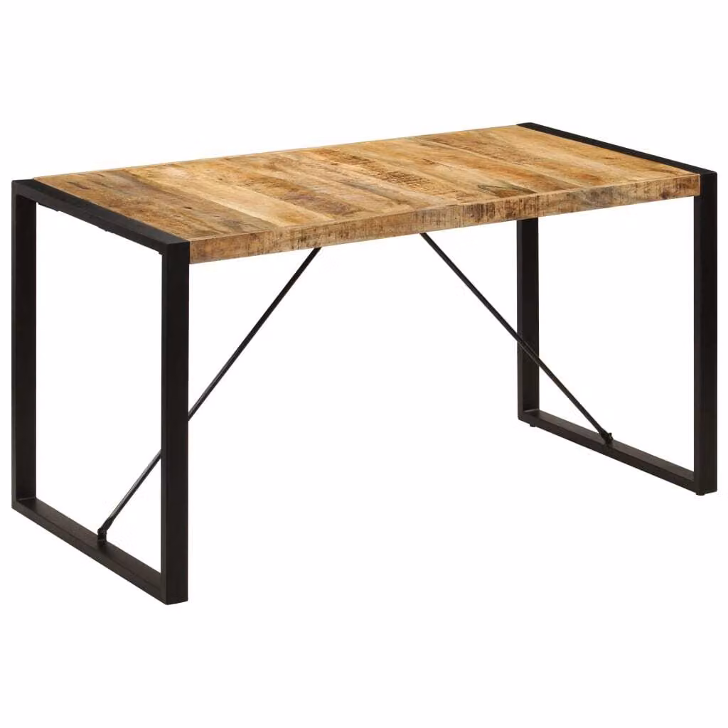 Maison Exclusive - Tavolo da pranzo 140x70x75 cm in legno massello di mango