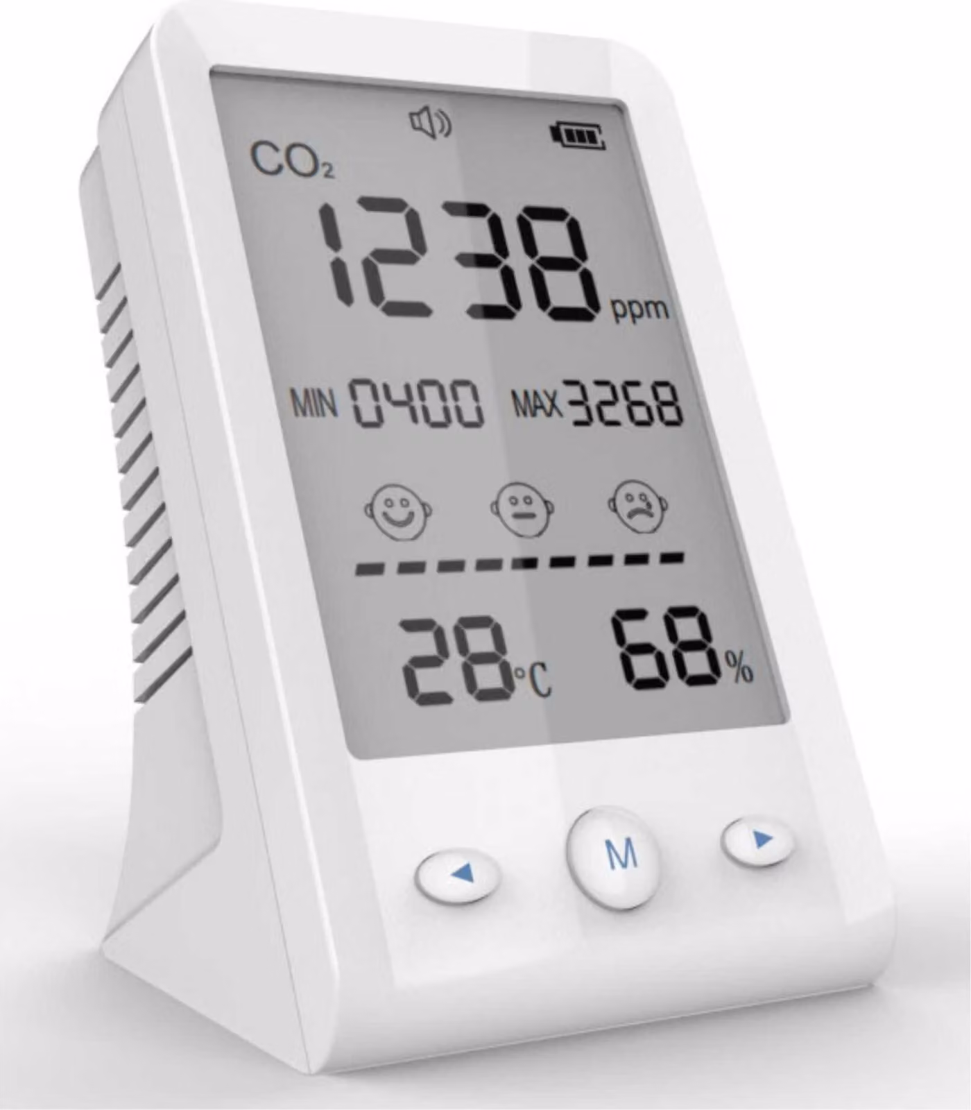 Monitor della qualità dell'aria Levenhuk Wezzer Air MC10