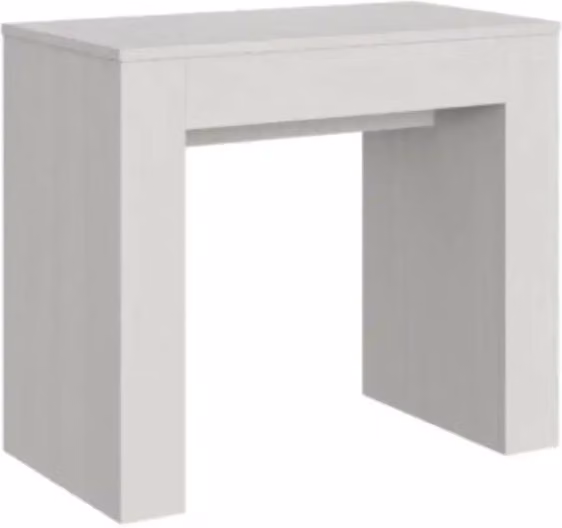 Consolle allungabile 90x49/307 cm Extra noce allunghe interne