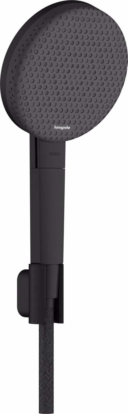hansgrohe Raindance Alive Select S Set de support de douche 125, 3-jet EcoSmart avec flexible de douche Designflex textile 160cm, 24611670, 24611670