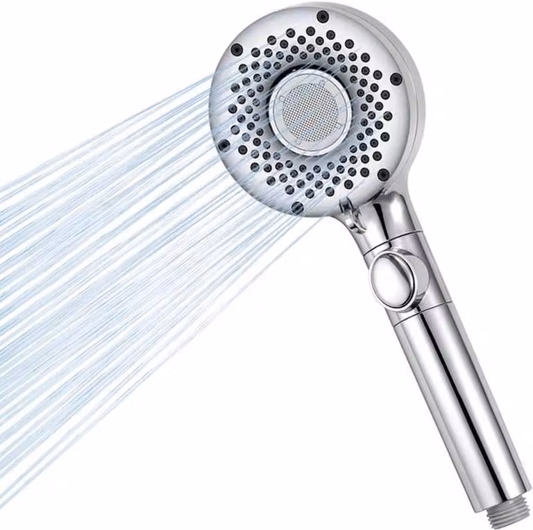 Doccetta Azomor a risparmio idrico con sei opzioni di getto e funzione WaterStop