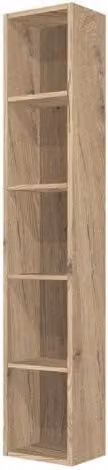 Colonna Bagno Sospesa Moderna Mod Stile Dh in Rovere Naturale