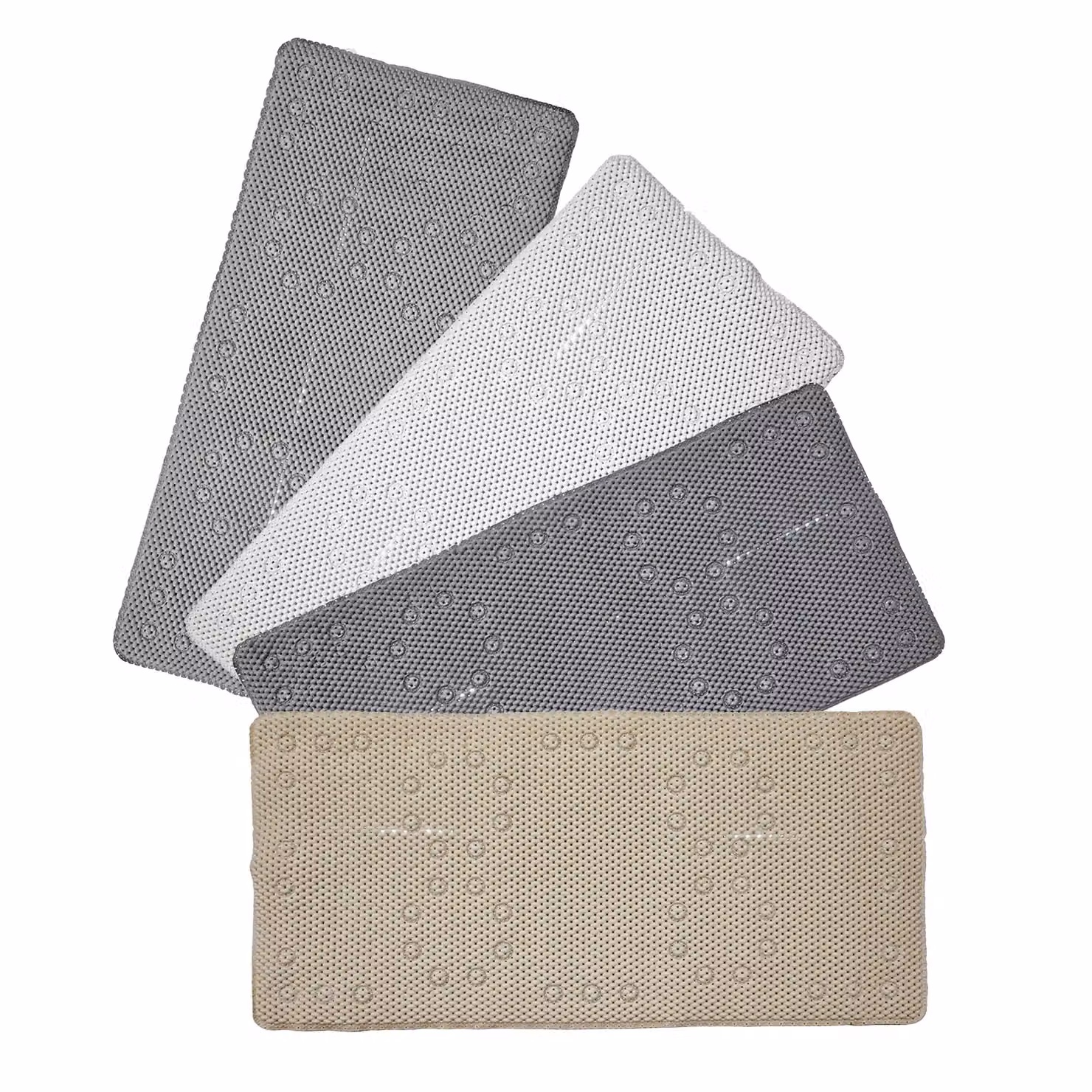 Tappeto da bagno antiscivolo Vestiamo Casa per doccia e vasca, L: 91 cm, P: 43 cm