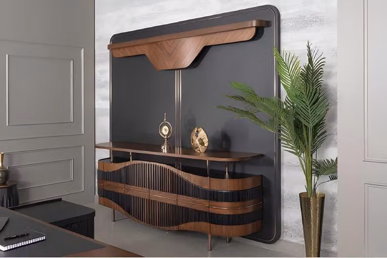 Sideboard Kommode Schrank Konsole Anrichte Büromöbel Büro Einrichtung Holz
